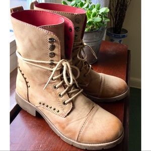 American Rag Tan Combat Boots